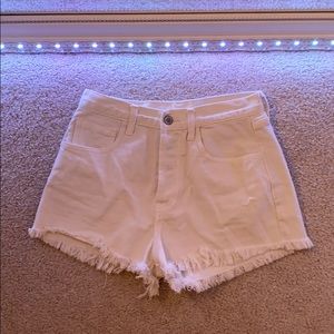Cream Brandy Melville Shorts